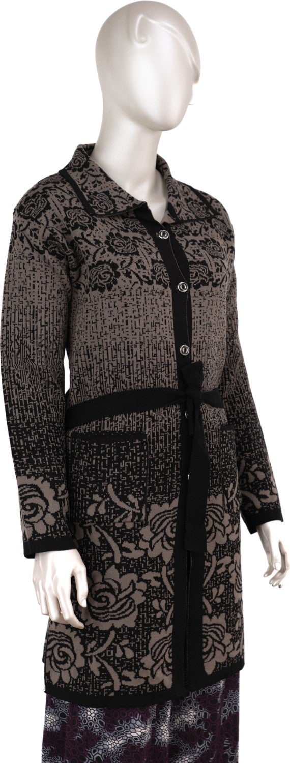 Oppland Women's Mother Cardigan Knitwear Buttoned with Pockets Woolen Woven  - Image 5