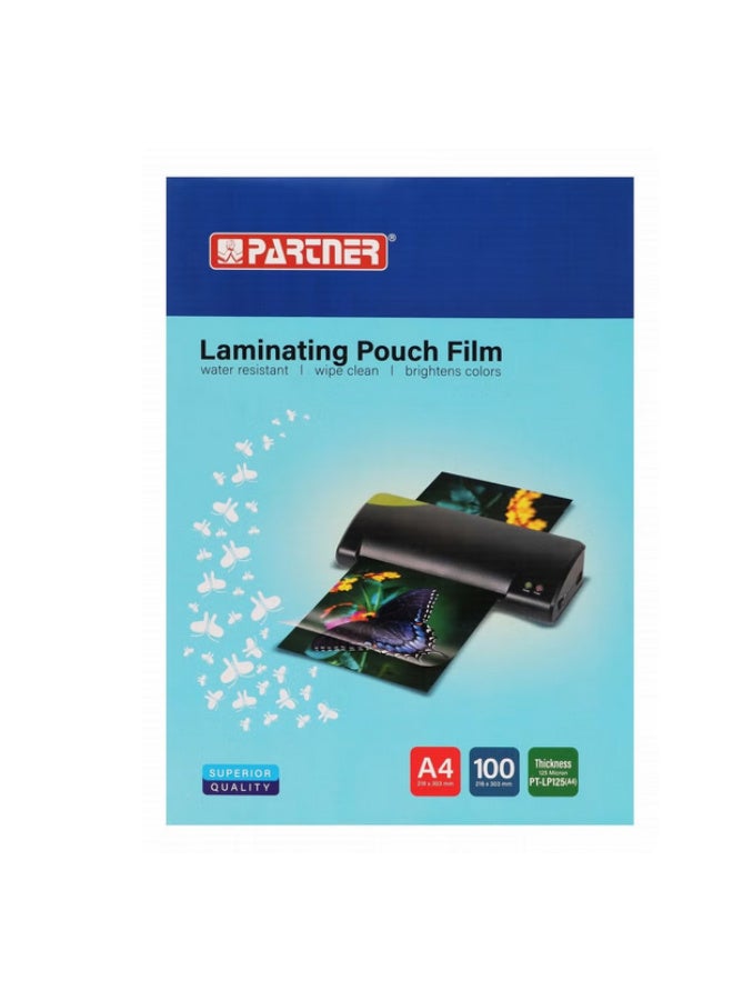 PARTNER 100-Piece A4 Size Lamination Pouch - Image 1