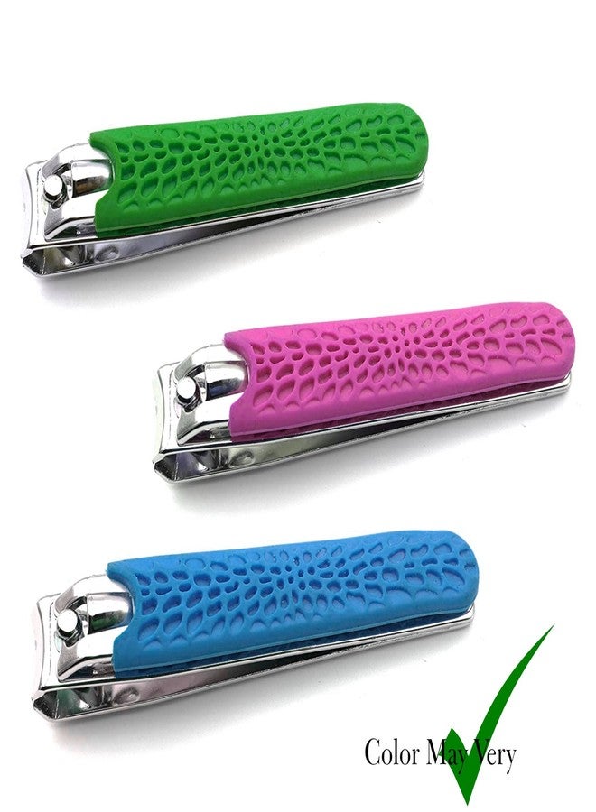 Majestique Nail Cutter Set with Comfort Grip Stainless Steel, Manicure Pedicure Finger & Toe Nail Care, Nail File Sharp Nail Cutter for Men and Women (Color May Very) - Image 4