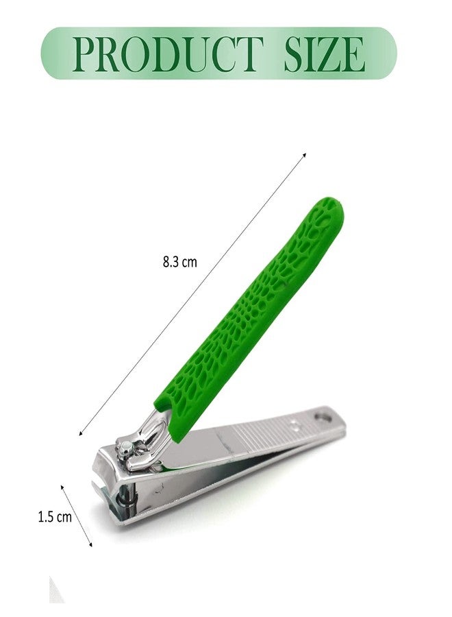 Majestique Nail Cutter Set with Comfort Grip Stainless Steel, Manicure Pedicure Finger & Toe Nail Care, Nail File Sharp Nail Cutter for Men and Women (Color May Very) - Image 3