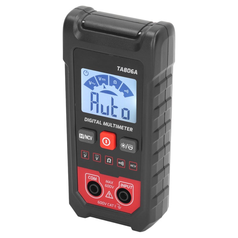 TASI Auto Multimeter ABS 0.8V-600V AC DC Voltage Resistance On Off - Automatic Identification Measurement 4000 Count Display for Indoor Use - Image 4