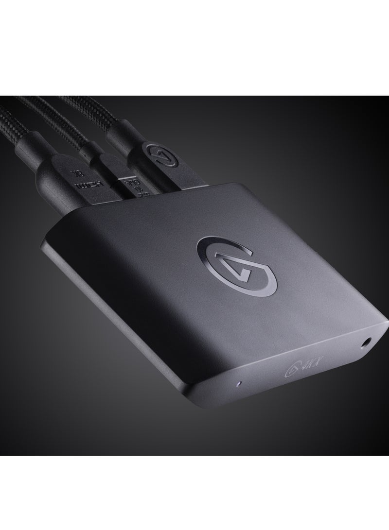 Elgato 4K X – Capture Up to 4K144 with Ultra-Low Latency on PS5|Pro, Xbox Series X|S, Nintendo Switch 2, OBS and More, HDMI 2.1, VRR, HDR10, USB 3.2 Gen 2, for Streaming & Recording, PC|Mac|iPad - Image 3