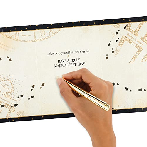 Hallmark Harry Potter Birthday Card (Marauder's Map) - Image 5