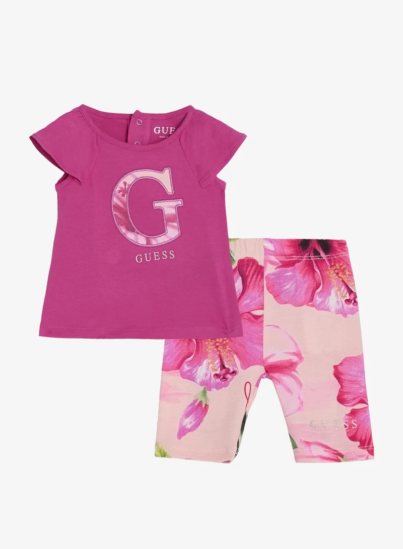 GUESS Infant T-Shirt And Leggings Set