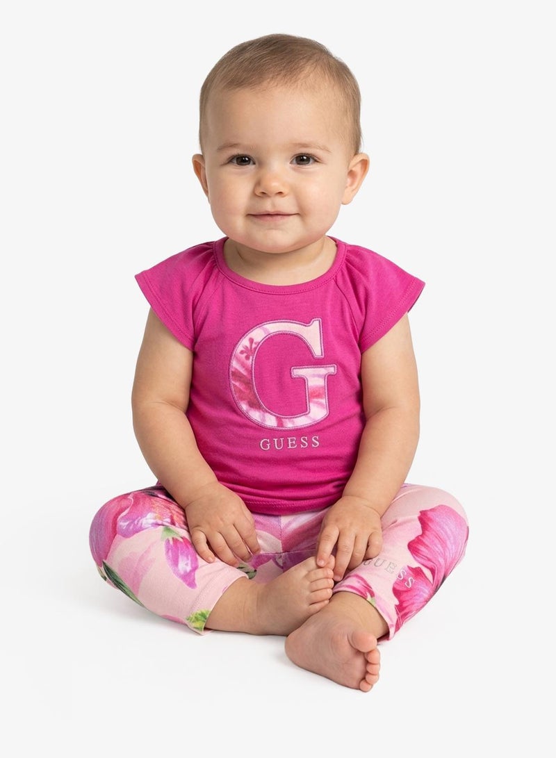GUESS Infant T-Shirt And Leggings Set - Image 1