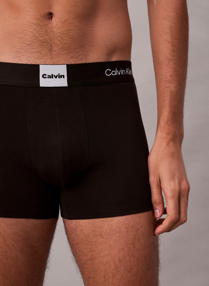 CALVIN KLEIN 3 Pack Trunks - Icon Logo Graphic - Image 4