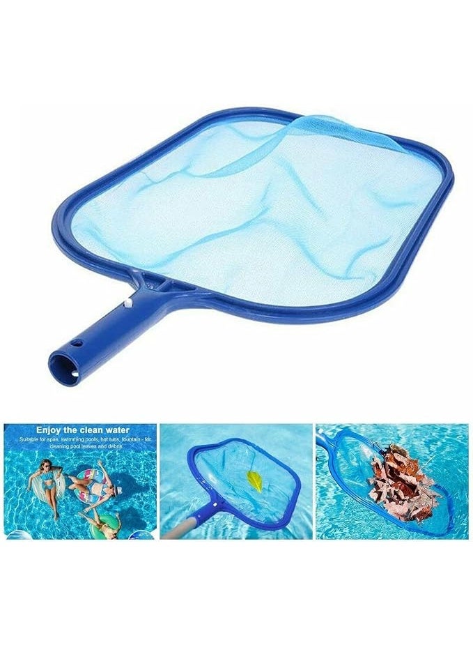 My souq Flat Pool Skimmer Net Leaf Rake Skimmer Mesh with Heavy-Duty Plastic Frame for Swimming Pools and Ponds - Blue - Image 5
