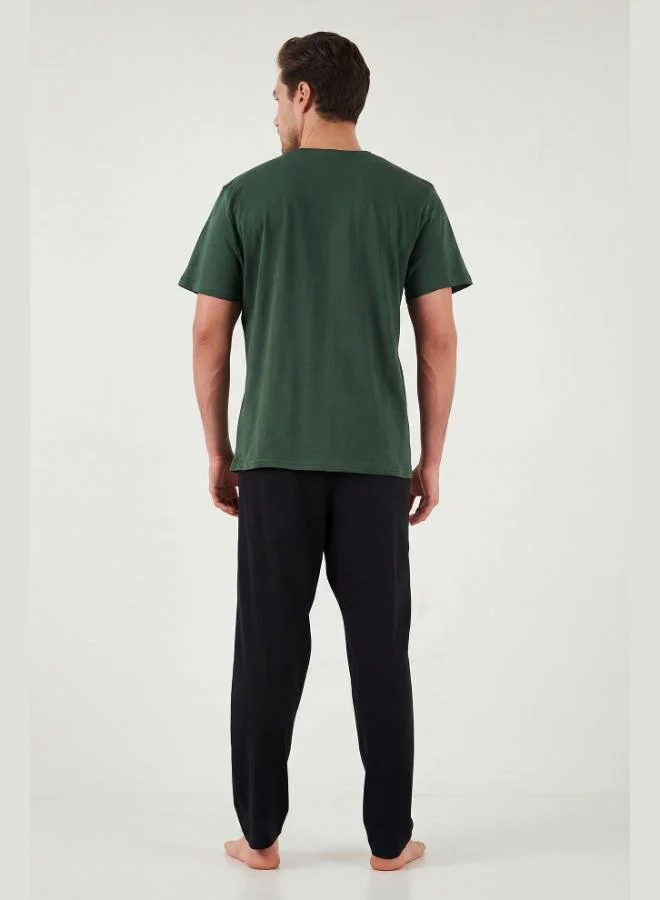 Buratti  Buratti Cotton Regular Fit Printed Pajama Set for Men PAJAMA SET 6096160 for Men | Best Price UAE