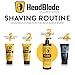 HeadBlade ClearHead Men's Refreshing Post Shaving Aftershave Lotion Help prevent Ingrown Hair & Irritation - 8 oz with Pump - Image 3