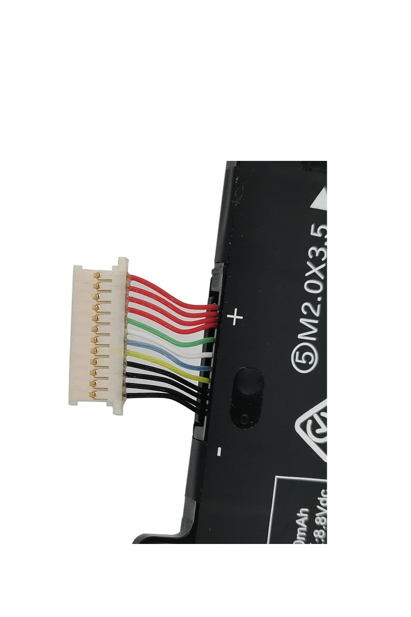 Terabyte MC02XL MR02XL Laptop Battery 47Wh 5950mAh 2-Cell 7.7V Compatible with HP Elite X2 G4 / Elite X2 G8 Series HSTNN-DB9E TPN-DB0G L46601-005 - Image 3