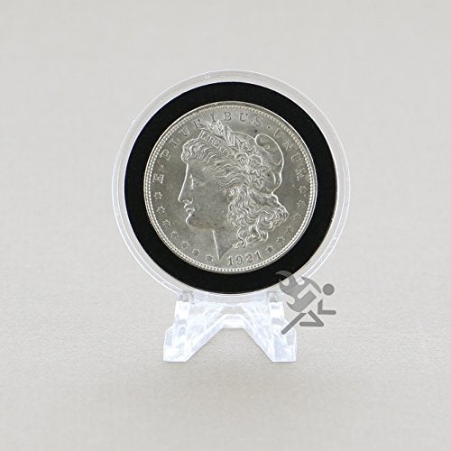 OnFireGuy Clear Display Stand Easel for Holder Coin Capsules Challenge Medals Casino Chips, 10 Pack - Image 4