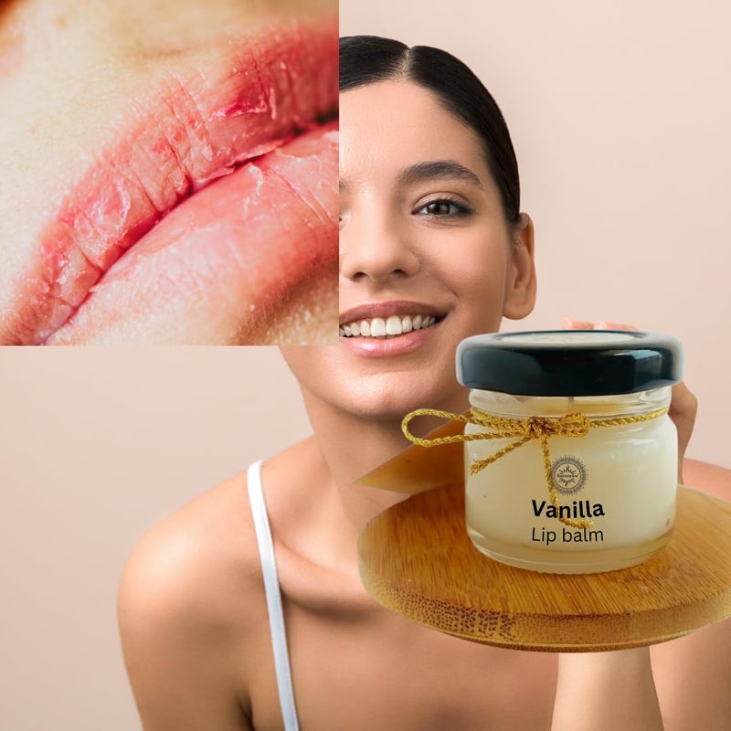 Aaranyam Nourishing  VANILLA  Lip Balm Moisturizing Formula for Hydrated and Healthy Lips - Image 4