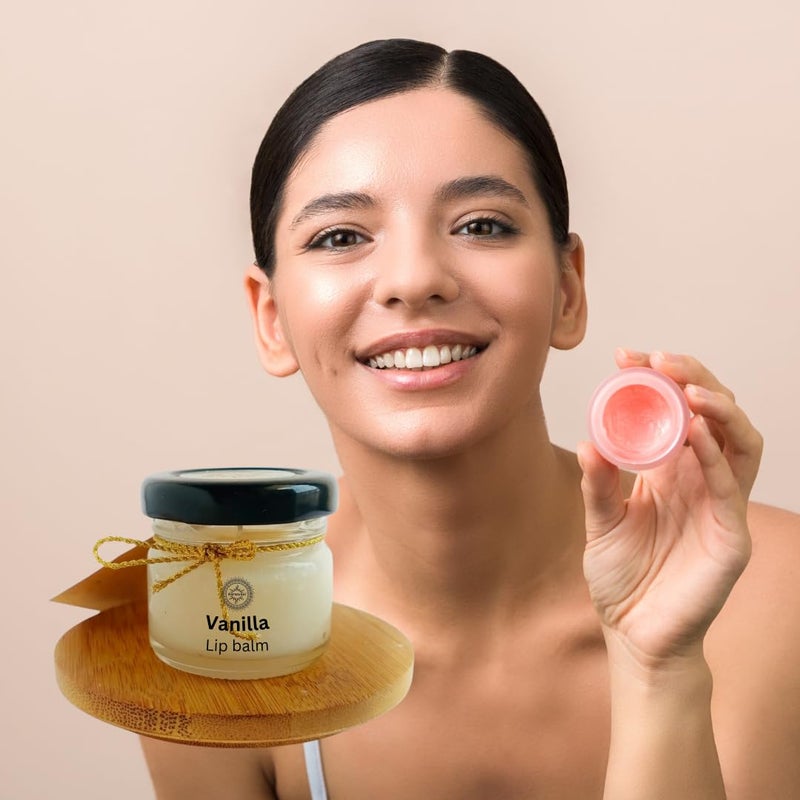 Aaranyam Nourishing  VANILLA  Lip Balm Moisturizing Formula for Hydrated and Healthy Lips - Image 3