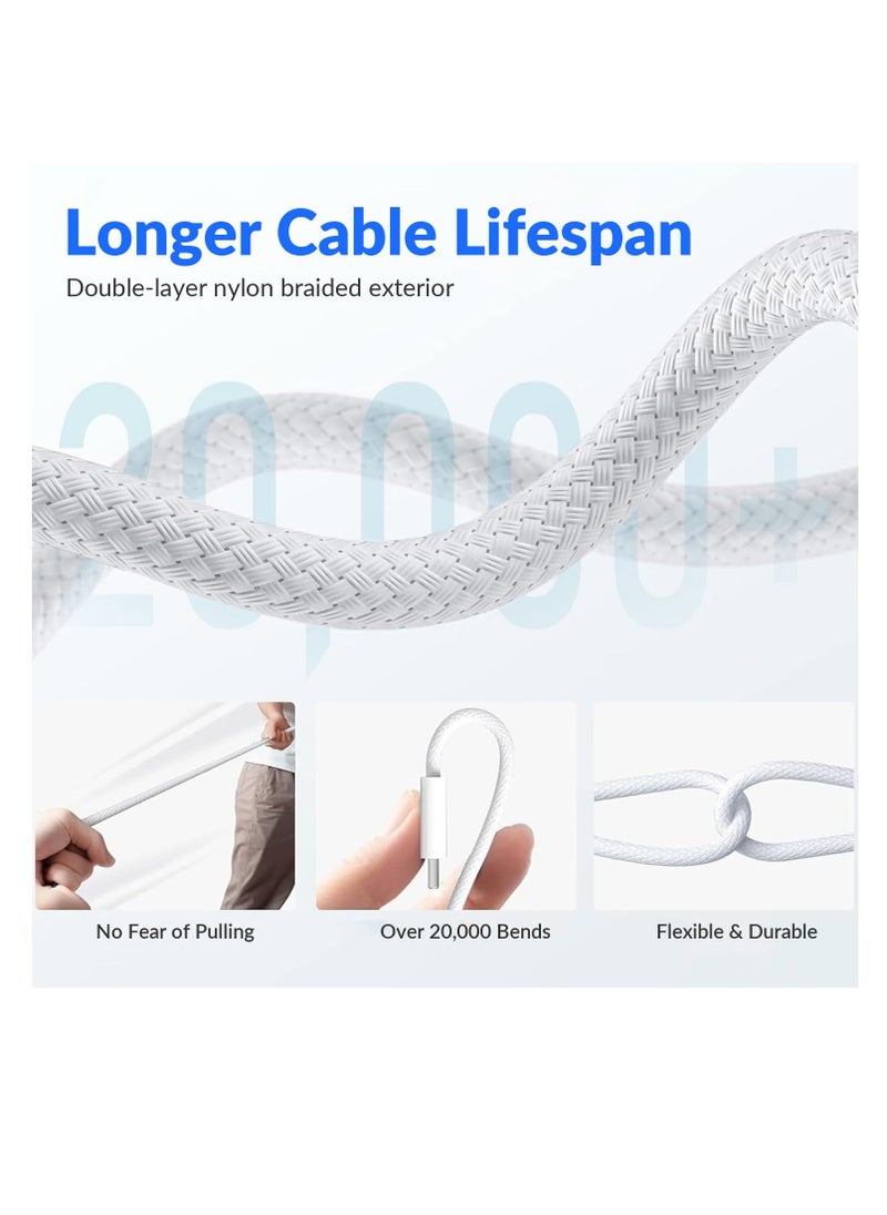 Najwa iPhone Charger Cable 2M,  USB C to Lightning Cable Fast Charging Power Delivery PD 20W iPhone Cable for iPhone 14/14 Pro/14 Plus/14 Pro Max, iPad Pro, iPhone 8-13 All Series  - Image 2