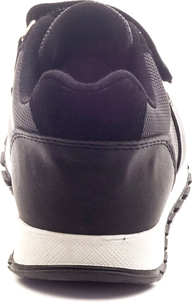 ام ان بي سي Boys Black Orthopedic Supported Children's Shoes