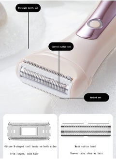 OASIS DESERT Ladies private hair removal electric trimmer, dry and wet use painless hair removal, create the whole body cream muscle,  - Image 4