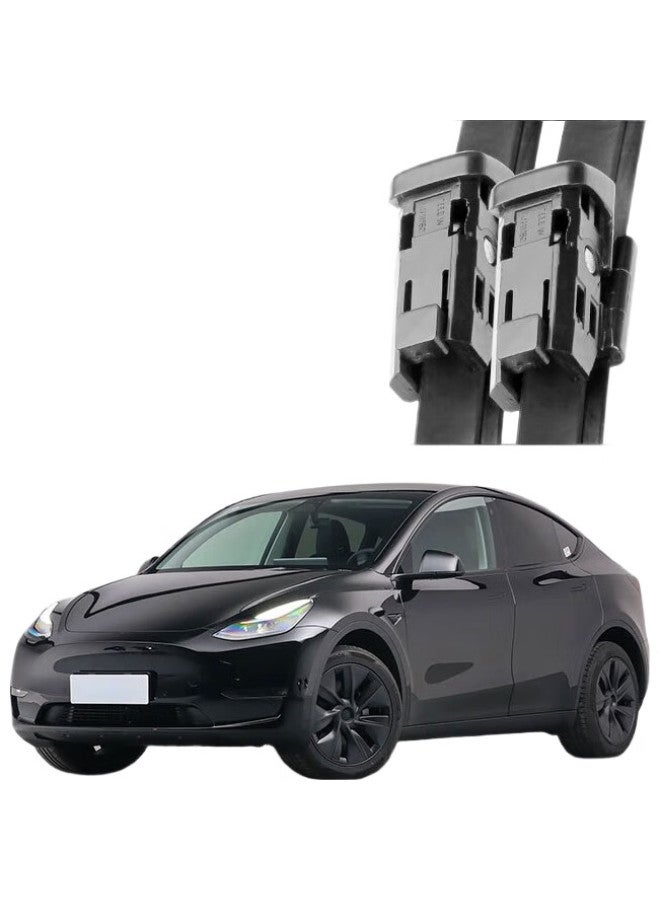 Aolin Tesla Model Y Dedicated Frameless Wiper Blade, Original Installed Windshield Wiper, A-Grade Rubber Strip - Image 2