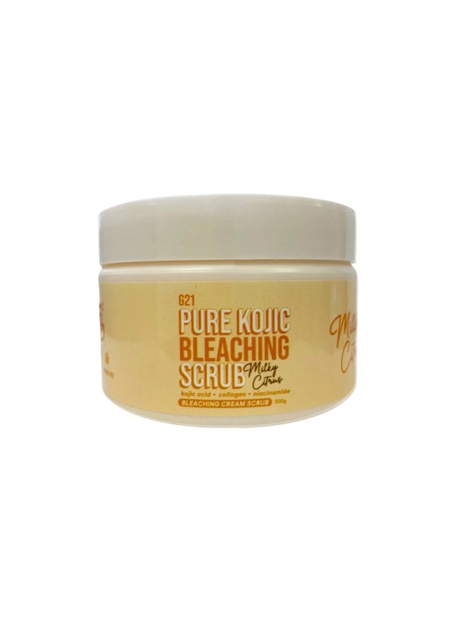 G21 Pure Kojic Bleaching Scrub – Milky Citrus (300g)