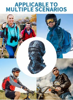 GROIC Cycling Turban,Ski Mask Windproof Balaclava,Face Mask UV Protection Dustproof for Motorcycle Running Cycling,Outdoor Sports Supplies  - Image 5