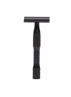 Well Kept Safety Razor SingleBlade Made of Brass Longlasting and Sustainable Black