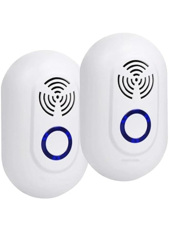 Generic Ultrasonic Pest Repeller, Indoor Electronic Plug in Sonic Repellent Pest Control at Home, Upgraded Spider Repellent Indoor for Bugs Insects Roaches Mice Spiders Rodents Mosquitoes  - Image 1