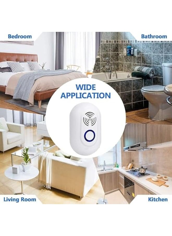 Generic Ultrasonic Pest Repeller, Indoor Electronic Plug in Sonic Repellent Pest Control at Home, Upgraded Spider Repellent Indoor for Bugs Insects Roaches Mice Spiders Rodents Mosquitoes  - Image 3