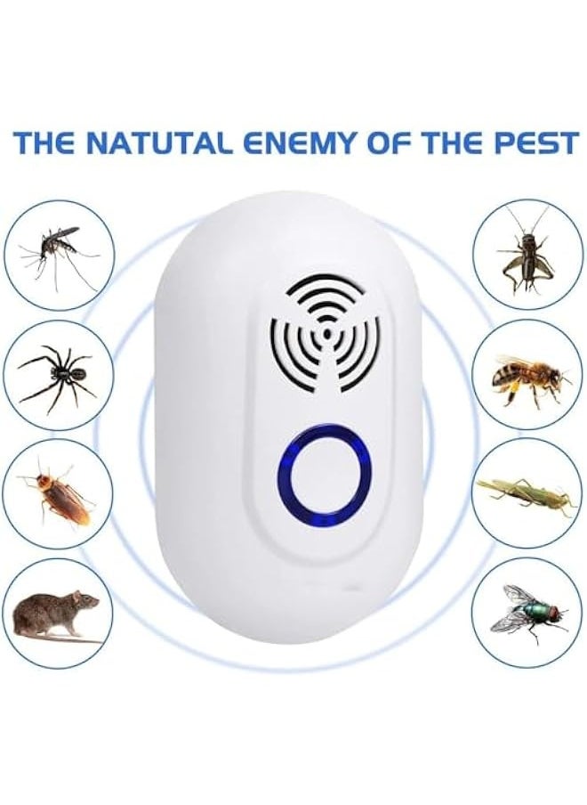 Generic Ultrasonic Pest Repeller, Indoor Electronic Plug in Sonic Repellent Pest Control at Home, Upgraded Spider Repellent Indoor for Bugs Insects Roaches Mice Spiders Rodents Mosquitoes  - Image 5