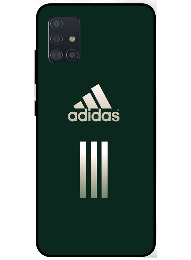 EYE CATCH Protective Case Cover For Samsung Galaxy A71 4G Smart Series Printed Protective Case Cover for Samsung Galaxy A71 4G Adidas Logo - Image 1