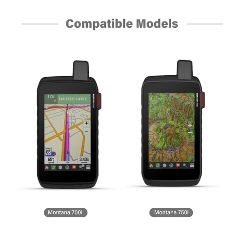 TUSITA Case Compatible with Garmin Montana 760i 750i 710i 700i 700 710 - Silicone Protective Cover - GPS System Accessories - Image 2