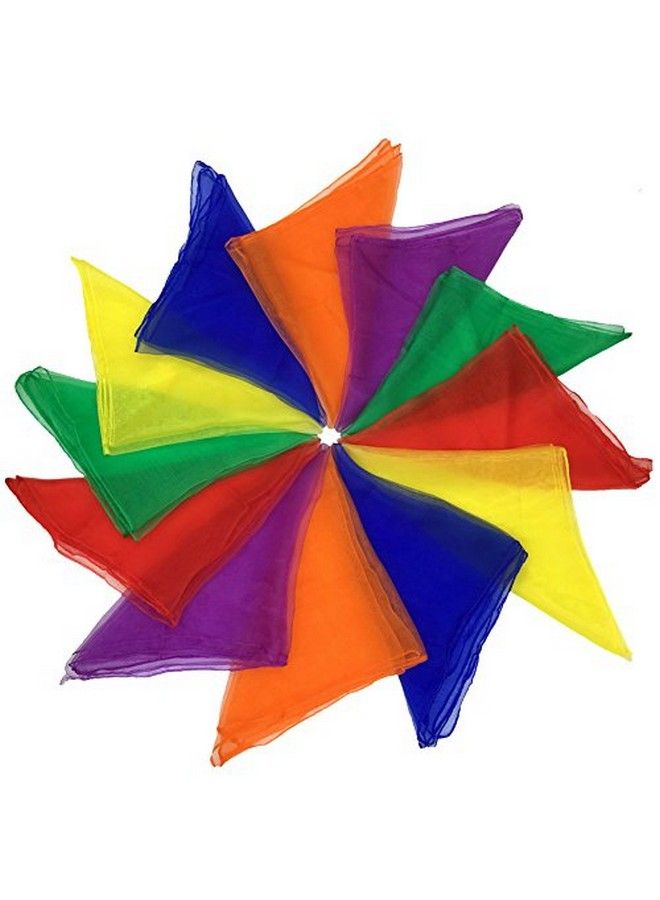 AIVIAI Dance Scarves Music Scarves For Children Movement And Juggling 12Pcs - Image 1