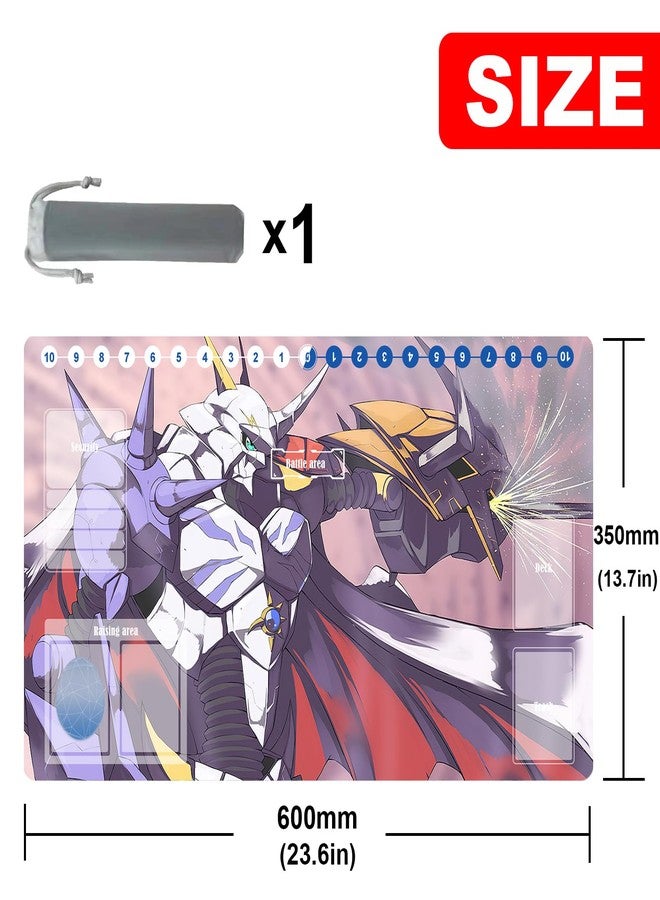 sabermaster DTCG playmat Duel Mat Gaming Competition Pad Card Binder Deck 35x60CM 13.7x23.6in - Image 2