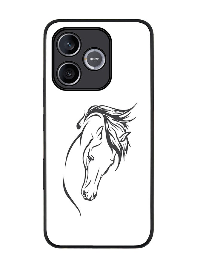 Stylizedd For Honor 600 Lite / 500 Smart / Honor X80i Case,Slim fit Camera Protection, Shockproof Thin Phone cover  - ArabStallion Strut - Image 1