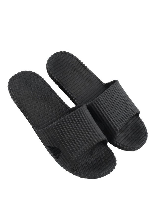 Skid proof Flat Slipper Black 