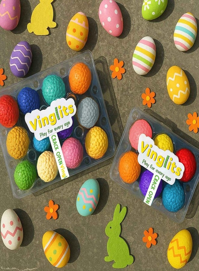 Vinglits Mystery Eggs – 3D Printed Animal Fidget Toys – Collectible Fidget Toys – Farm, Wild, Aqua, Bug, and Fantasy Themes – Packs of 2, 6, or 12 – Fun for Kids & Gifting (Farm Buddies, Pack of 12) - Image 4