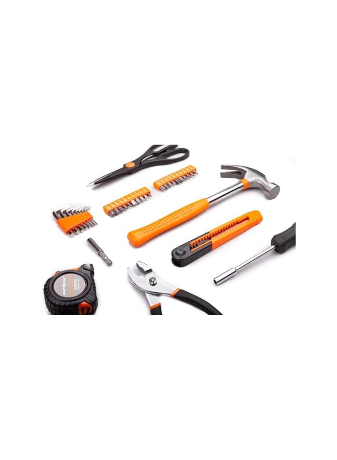 PROMASS 39pcs Household Hand Tool Kit with Plastic Toolbox Storage Case  - Image 3
