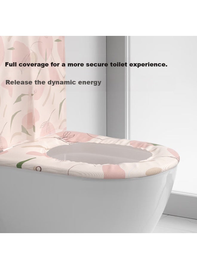 Sometimes Disposable Toilet Seat Cover With Full Coverage, Maternity Postpartum Toilet Seat Paper, Travel Hotel 30 Pack - Image 2