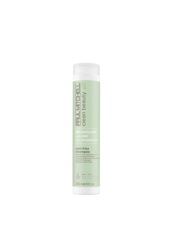 Paul Mitchell Clean Beauty Antifrizz Shampoo Smoothes Hair Calms Frizz For Textured Frizzprone Hair 8.5 Fl. Oz. - Image 1