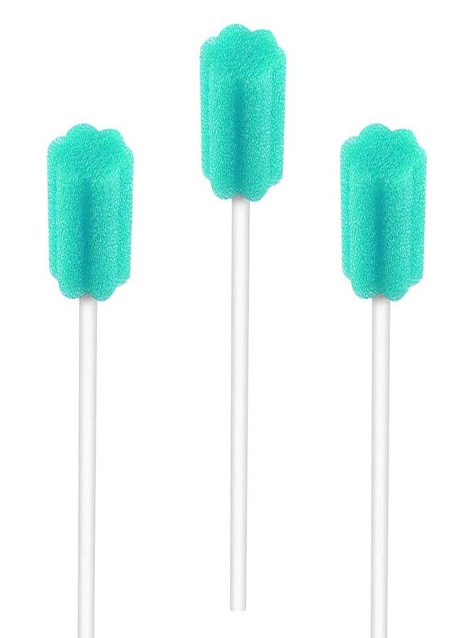 Wellgler's Disposable Oral Care Swabs, Sterile Sponge Mouth Swabs (250pcs, Sky Blue) - Image 1