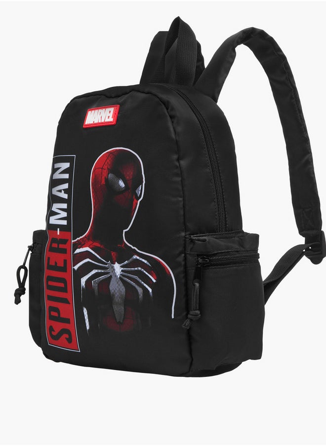 MARVEL Spider-Man Print Backpack with Adjustable Straps and Zip Closure - 25x5x34 cm  - Image 2