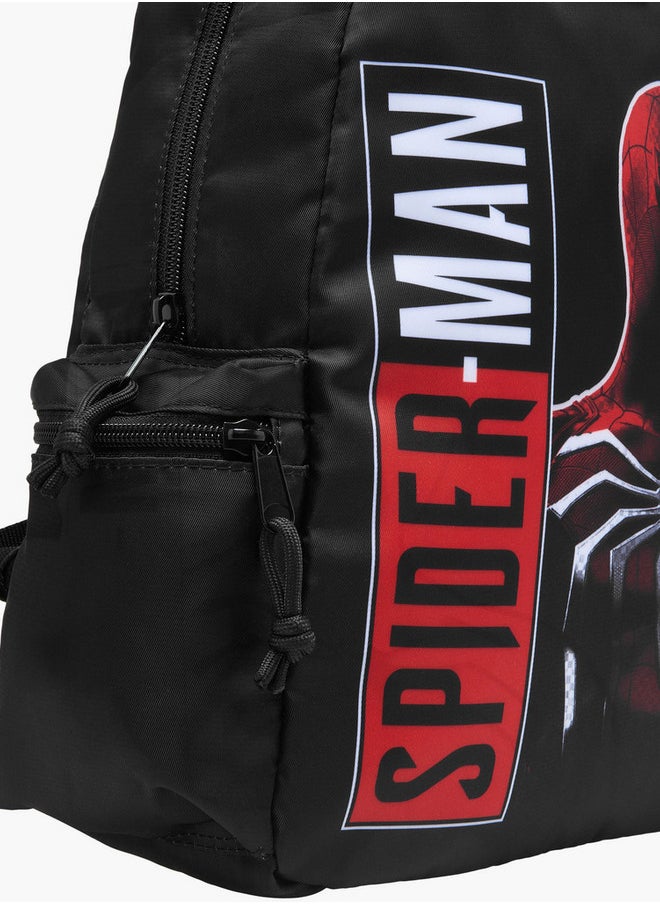 MARVEL Spider-Man Print Backpack with Adjustable Straps and Zip Closure - 25x5x34 cm  - Image 5