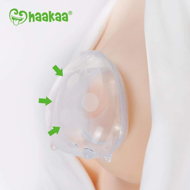 Haakaa Ladybug Silicone Breast Milk Collector 2.5 oz, 1 PK - Image 3