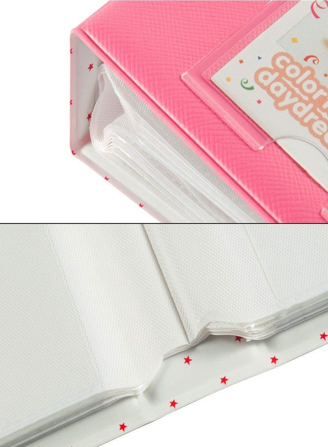 FotoCart Compatible 128 Pockets Mini Photo Album for Fujifilm Instax Mini 7s 8 8+ 9 25 26 50s 70 90 Film, Polaroid PIC-300 Z2300 Film (Pink) (Flamingo Pink) - Image 4