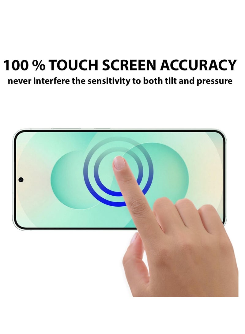 MIGOFAST Screen protector compatible with Samsung Galaxy S25+  Samsung Galaxy S25 Plus Screen Protector Tempered Glass  HD Full Coverage Easy Installation Touch Sensitive Anti Shatter - Image 4