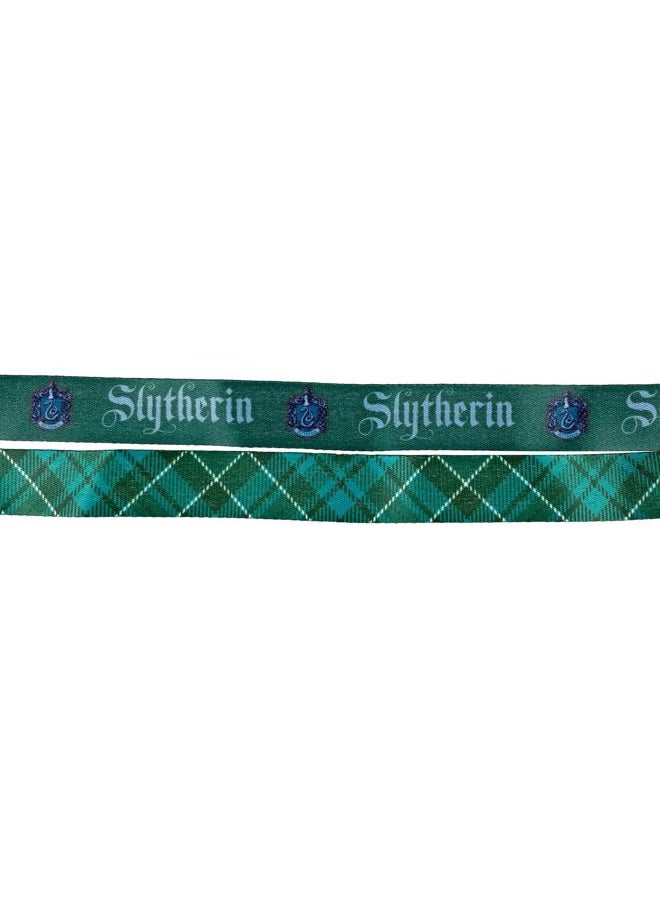 Loungefly Harry Potter Slytherin Plaid Lanyard with Charm - Image 2
