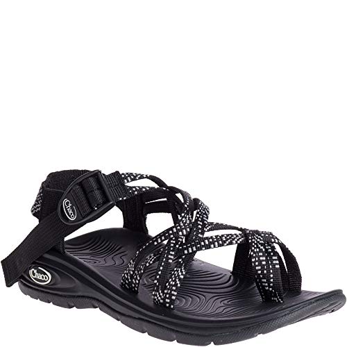 Chaco صندل تشاكو للنساء زفولف X2، أسود داش، 7 - Image 5