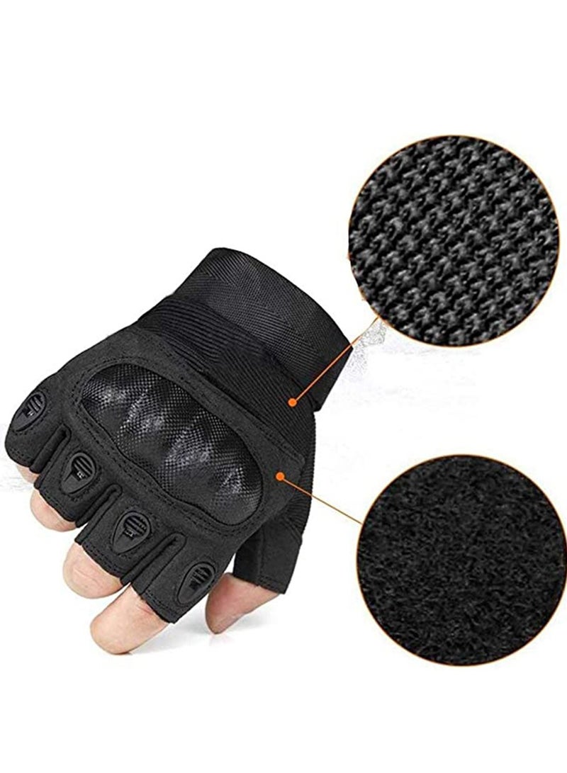 1 Pair Touch Screen Motorbike Bike Gloves For Men Camping Hiking Cross Country Cycling Outdoor Sports Working - Image 3