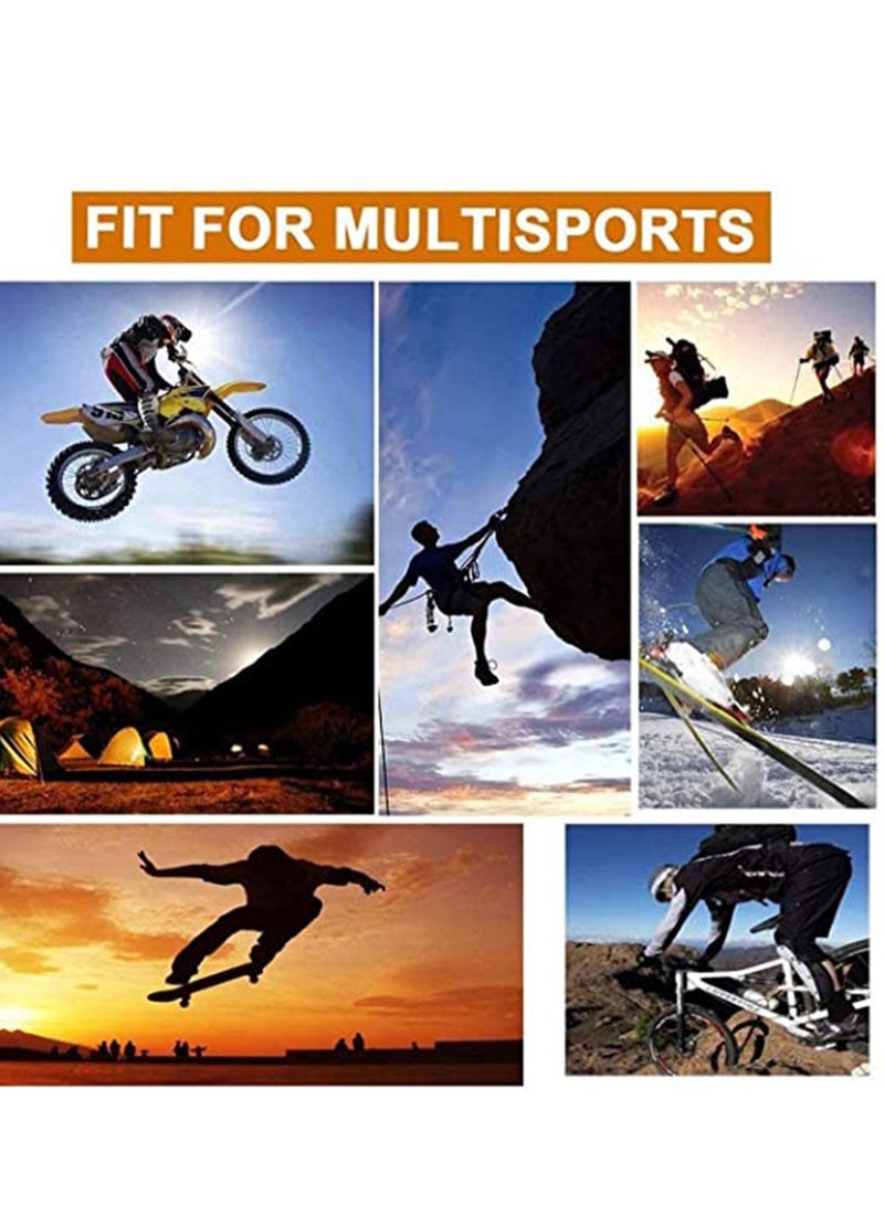1 Pair Touch Screen Motorbike Bike Gloves For Men Camping Hiking Cross Country Cycling Outdoor Sports Working - Image 4