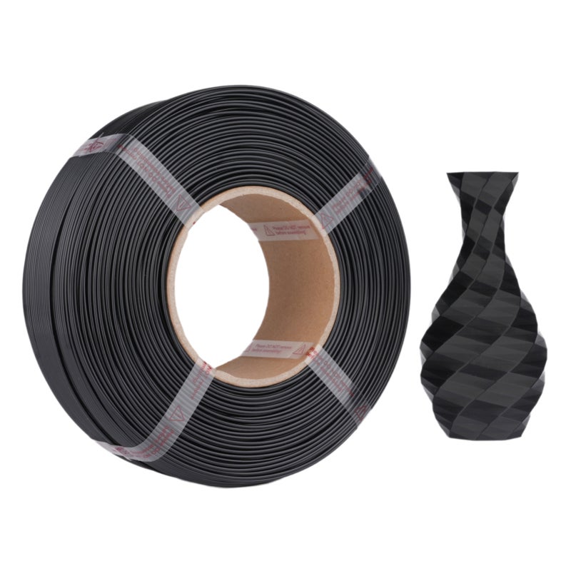 PETG Filament 1.75mm 3D Printer Filament 1kg(2.2lbs) Higher Toughness High Speed 500mm/s 3D Printing FilamAent Compatible with Creality, Prusa, ELEGOO, Bambu Lab, AnkerMaker Most of 3D Printers -Black - Image 1
