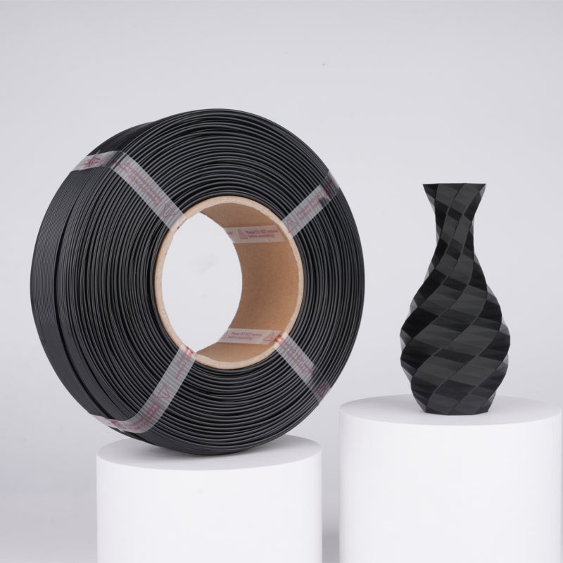 PETG Filament 1.75mm 3D Printer Filament 1kg(2.2lbs) Higher Toughness High Speed 500mm/s 3D Printing FilamAent Compatible with Creality, Prusa, ELEGOO, Bambu Lab, AnkerMaker Most of 3D Printers -Black - Image 5