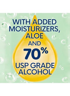 Germ-X Advanced Hand Sanitizer with Aloe and Vitamin E, Non-Drying Moisturizing Gel, Instant and No Rinse Formula, Pump Bottle, 1 Liter  - Image 5